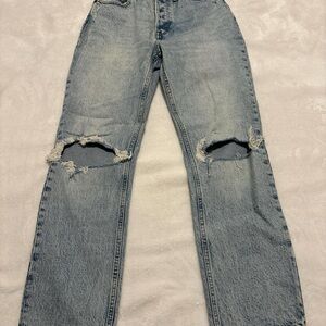 Abercrombie & Fitch High Rise Blue Jeans